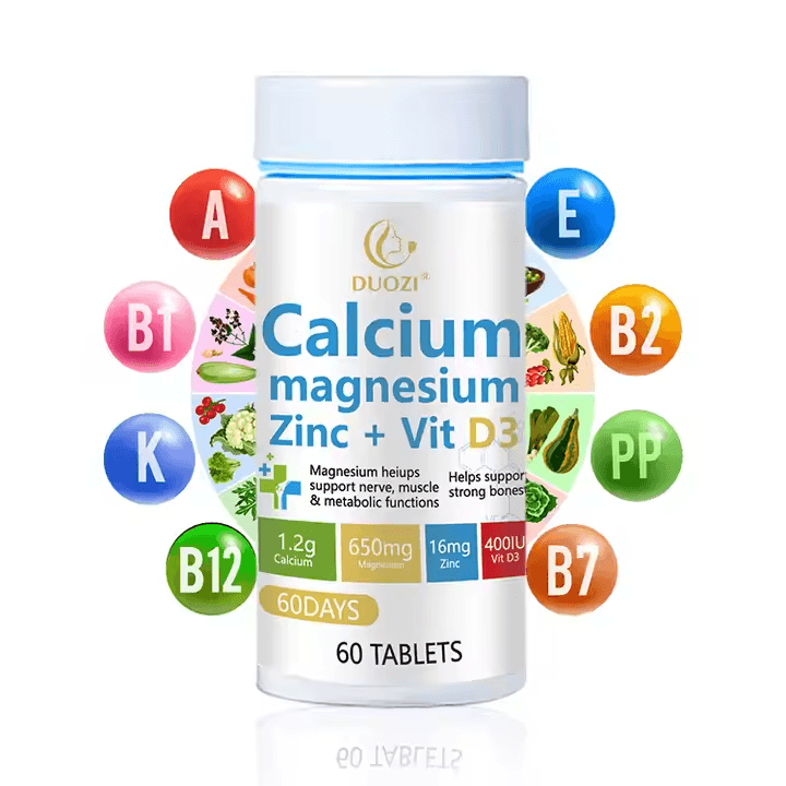 DUOZI Calcium Magnesium Zinc + Vitamin D3, photo 2