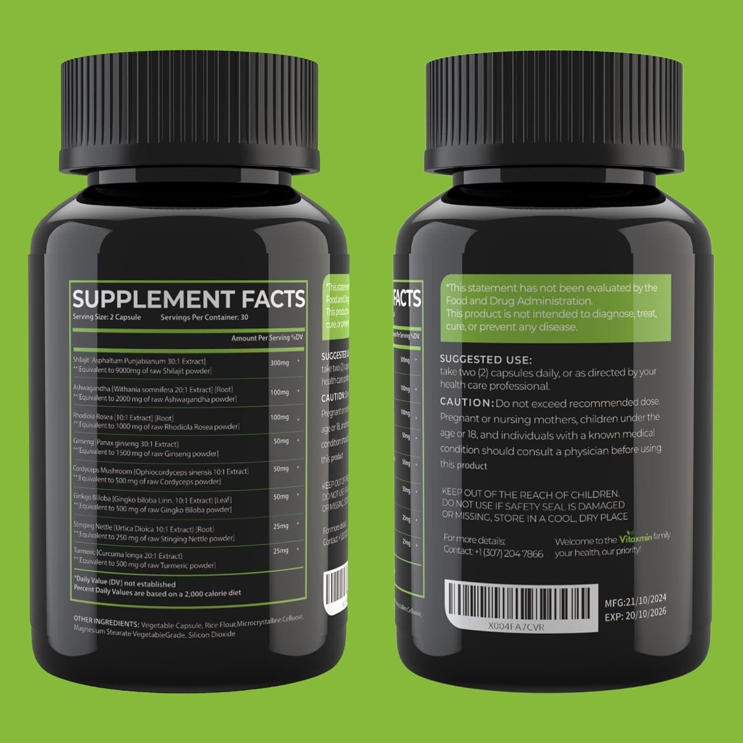 Vitaxmin 8-in-1 Shilajit, photo 2