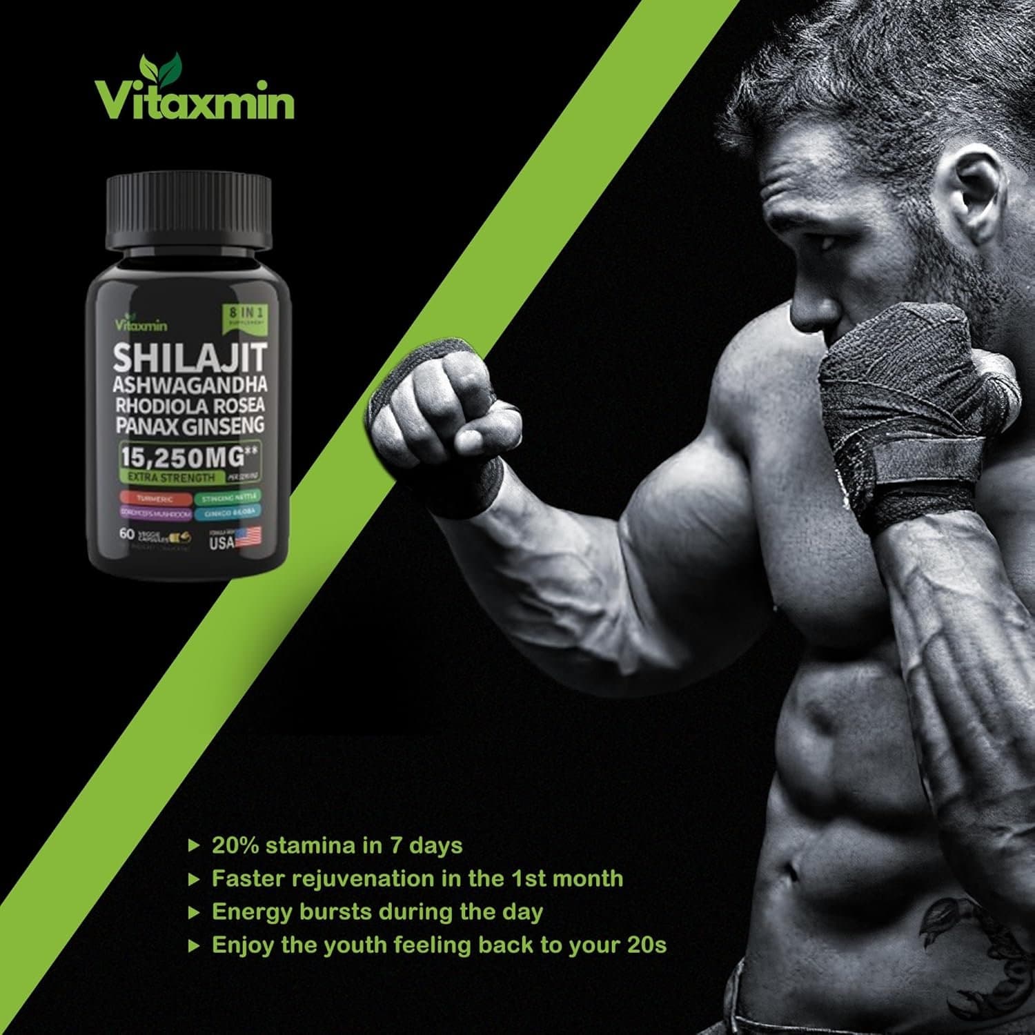 Vitaxmin 8-in-1 Shilajit, photo 5