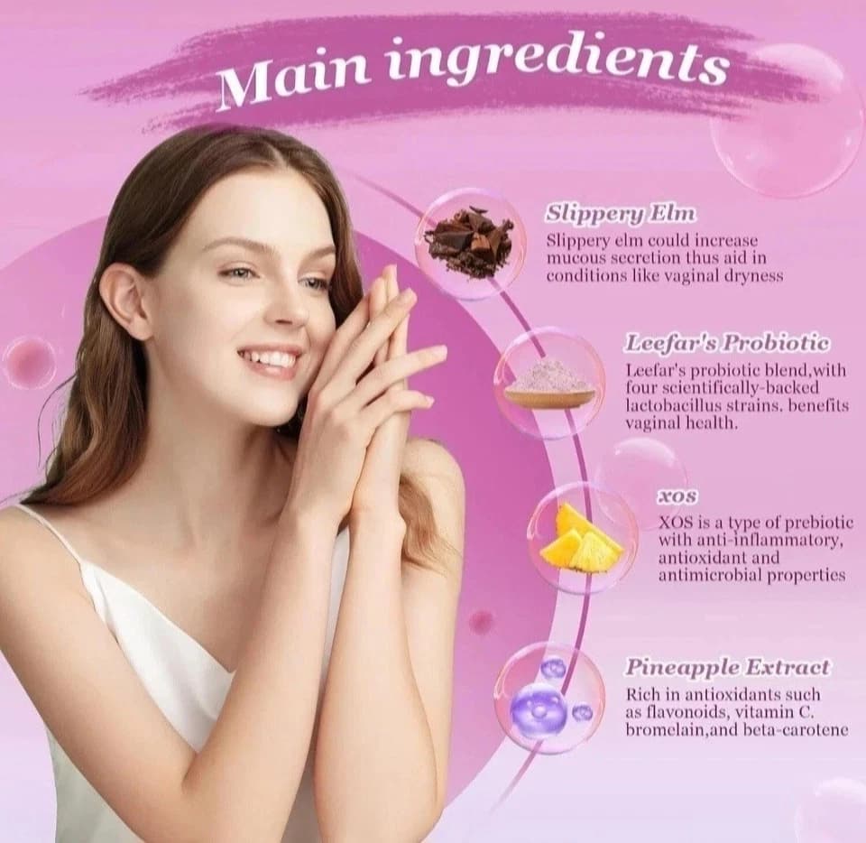 Women's Probiotic + Slippery Elm, photo 4
