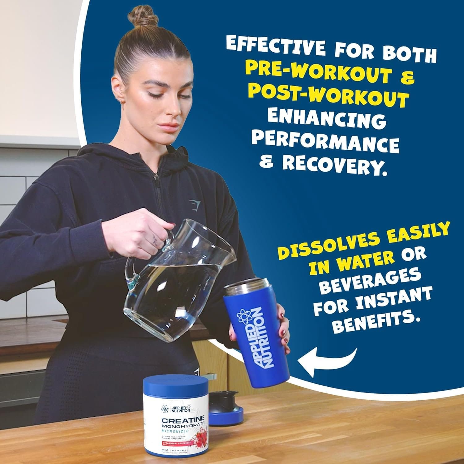 Applied Nutrition Creatine Monohydrate, photo 3