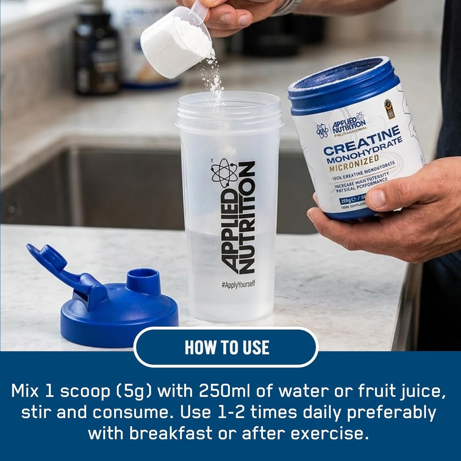 Applied Nutrition Creatine Monohydrate, photo 4